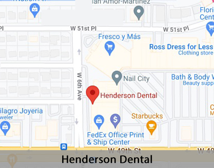 Map image for Dental Office in Hialeah, FL